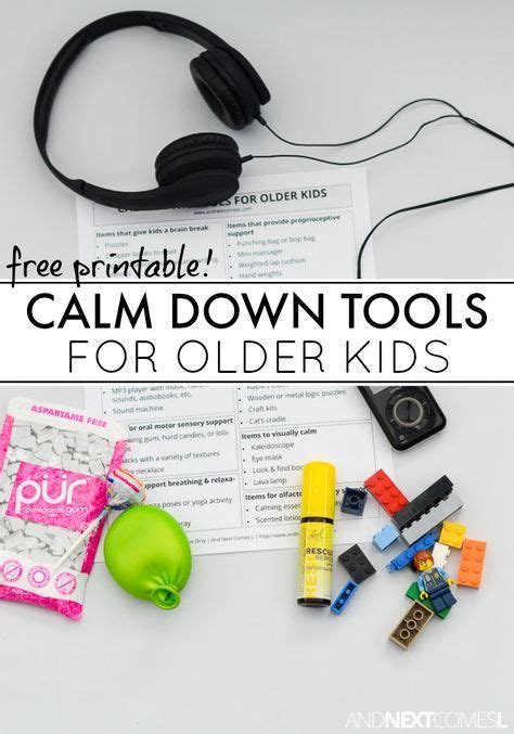 Calm Down Tools And Toys For Older Kids From And Next Comes L Calming
