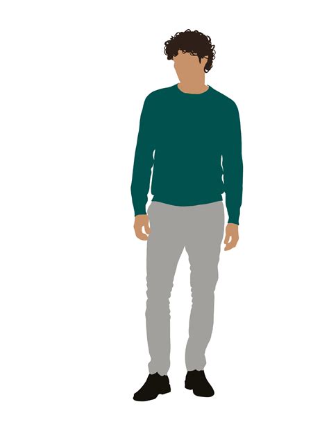 People Flat Illustration on Behance | Vector illustration people, Silhouette people, People png