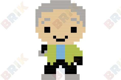 John Smith Pixel Art Brik