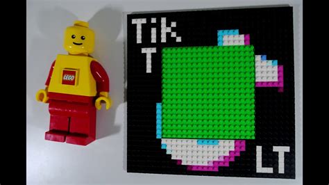 Tik Tok Logo Lego Pixel Art Youtube