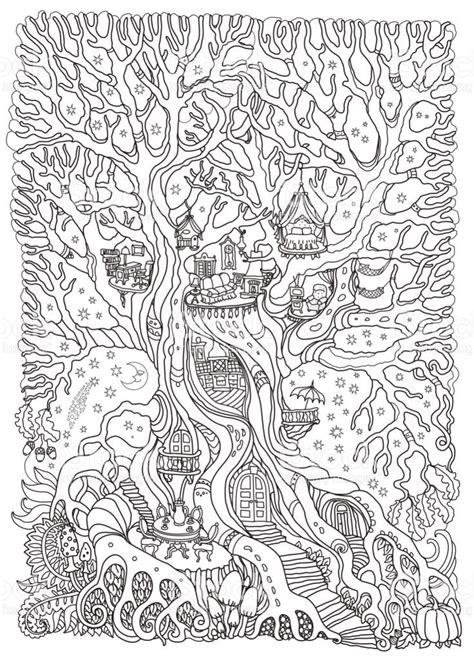 Top 10 Printable Enchanted Forest Coloring Pages