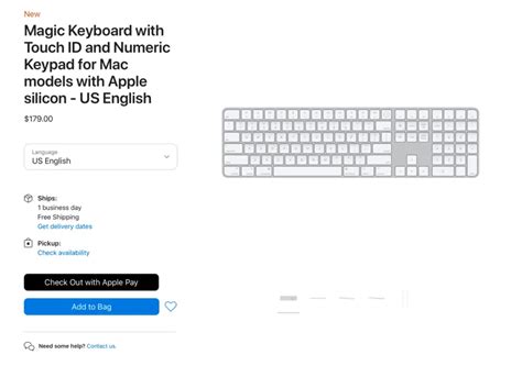 Apple Launched A New Magic Keyboard With Touch Id Recognition