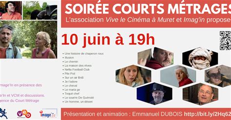 Association Vive le Cinéma à MURET 31 10 juin soirée courts métrages