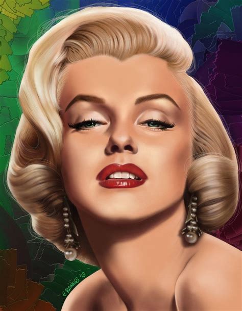 On Deviantart Marilyn Monroe Painting Marilyn Monroe