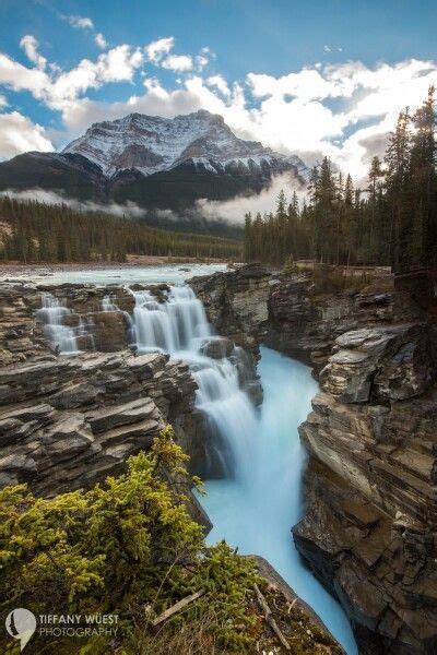 Athabasca Falls Jasper National Park Canadian Rockies