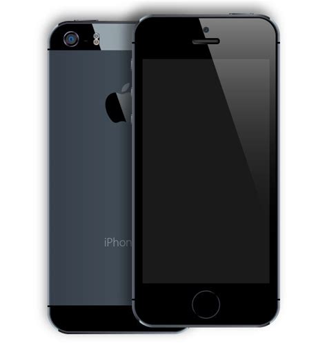 Free Black Iphone 5s Mockup Psd Front And Back Titanui
