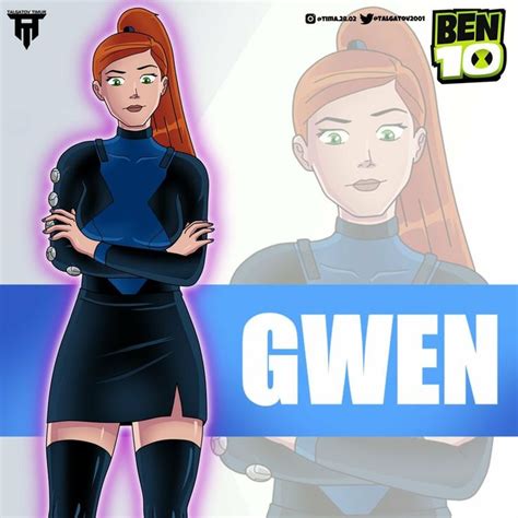 Gwen Tennyson Ben 10 Ben 10 Alien Force Ben 10 And Gwen