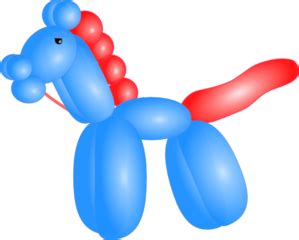 Are you searching for balloon animals png images or vector? Balloon Horse Clip Art at Clker.com - vector clip art online, royalty free & public domain