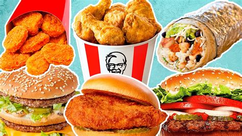 The Most Ordered Fast Food Items From Popular Chains