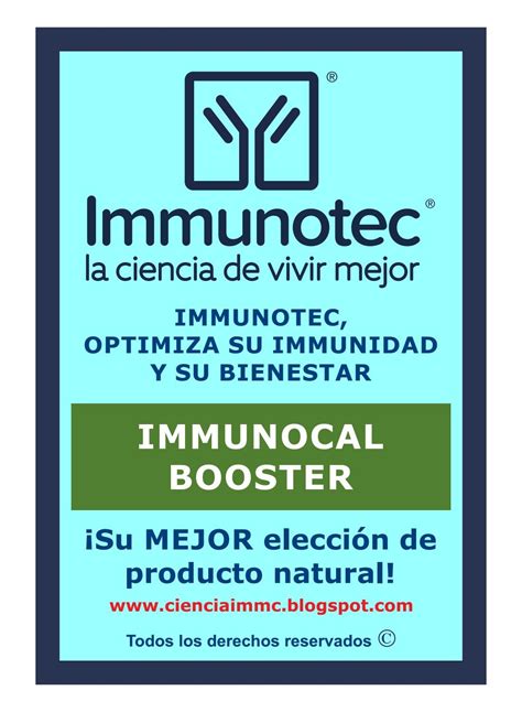 Immunocal Booster By Immunotec Global Issuu