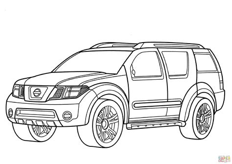 Nissan Dunehawk coloring page  Free Printable Coloring Pages