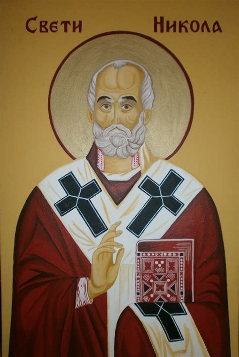 Vizantijske Ikone Sveti Nikola