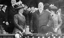 » president-taft-with-his-wife-helen-at-a-baseball-game-in-new-york-in ...