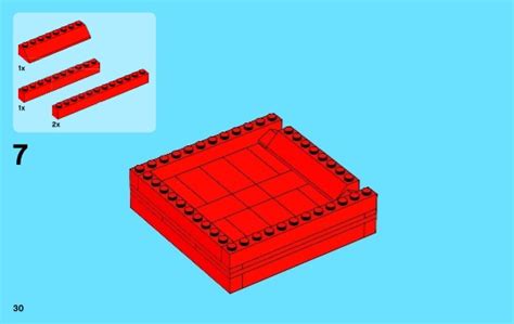 Lego 40118 Buildable Brick Box 2x2 Instructions Miscellaneous