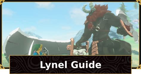 Botw Lynel Guide How To Beat And Locations Zelda Breath Of The Wild