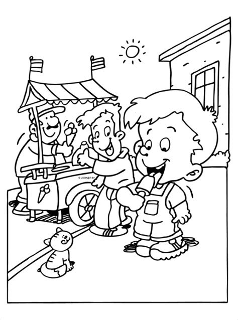 Peppa lives with her mummy and daddy and her little brother, george. Ijsje Kleurplaat - ColoringPages234