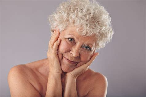 Old Woman With Beautiful Face Stock Image Image 43163599