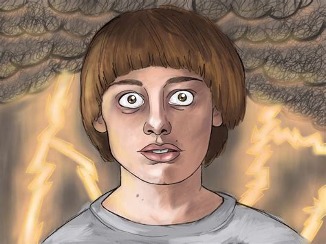 Will Byers By Me Procreate Painting Digitalart Artwork