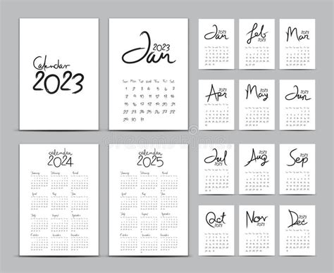 Calendrier 2023 Calendrier Simple Bureau Debuts De Semaine Du Images