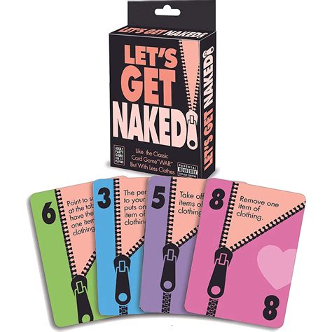 Lets Get Naked Adult Card Game Rodeoh