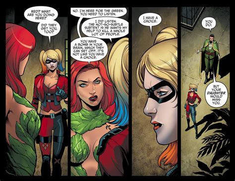 Harley And Ivy Poison Ivy Dc Comics Poison Ivy Comic Comic Panels