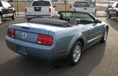 Windveil Blue 2008 Ford Mustang Convertible Photo