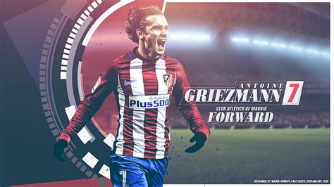 HD wallpaper Soccer Antoine Griezmann Atlético Madrid French Wallpaper Flare