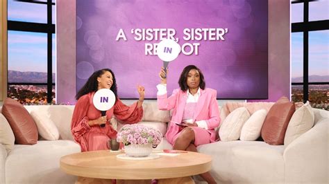tamera mowry housley shares her thoughts on a sister sister reboot entertainment tonight