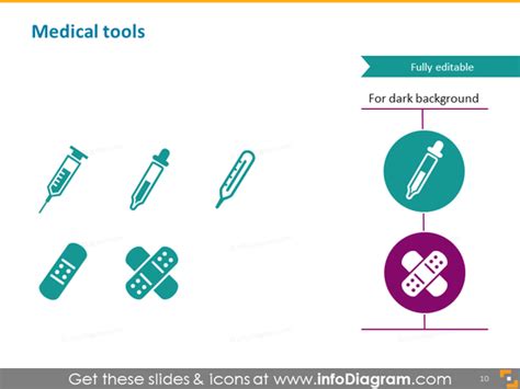 Awesome Flowchart And Diagram Visuals For Health Care 170 Vector Icons