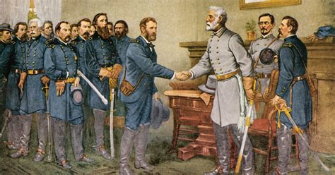 April 9 Today In Military History General Robert E Lee Surrenders