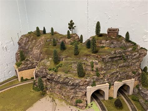 Almost Finished With My Ho Scale Mountain What Do You Think Modeltrains