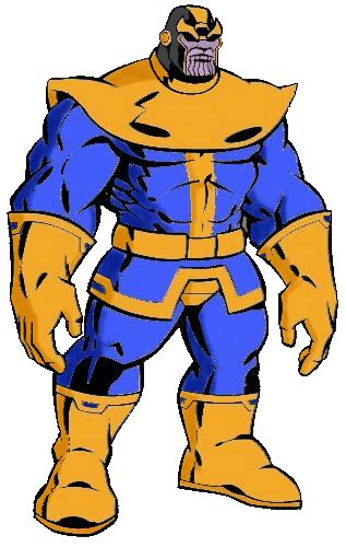 Thanos Cartoon Marvel Comic Character Marvel Villains