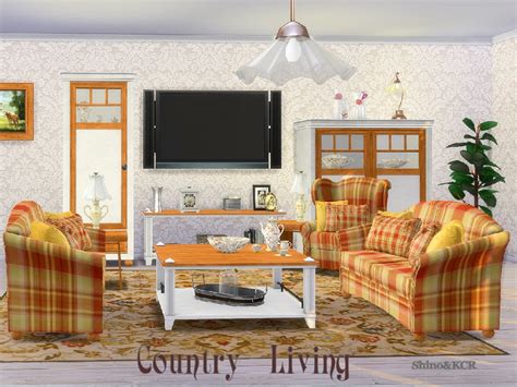 The Sims Resource Country Livingroom