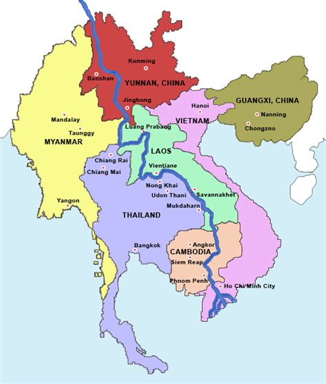 Greater Mekong Subregion Gms Biodiversity Conservation Corridors