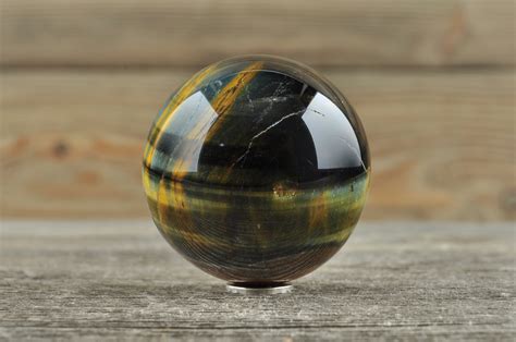 Blue Tiger Eye Sphere Inches