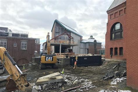 Renovation Continues On Dartmouths Hood Museum A Charles Moore