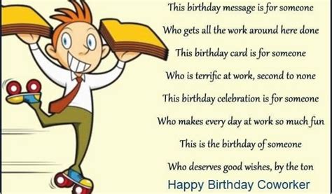 Funny Birthday Card Messages For Coworker Birthday Wishes For Coworker Page BirthdayBuzz
