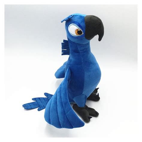 Wholesale 12in Blu And Jewel 2pcs Rio Plush Toy Parrot Bird Stuffed