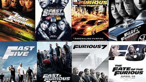 Fast And Furious All Parts With Poster Youtube