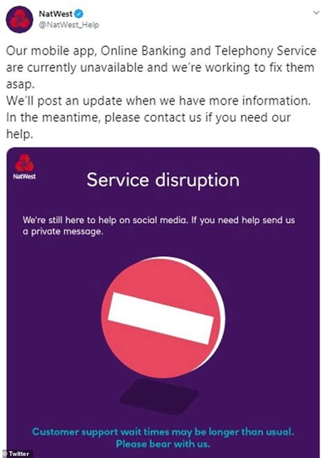 This card offers low apr rates (as low as 10.9%), which could end up saving you a rates & fees and further details. NatWest banking goes DOWN across much of the UK leaving customers locked out of their accounts ...