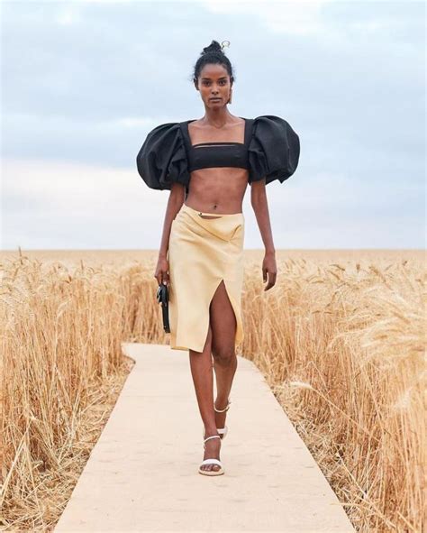 Jacquemus Brings Fashion Runway To Idyllic Wheat Field News Fashion