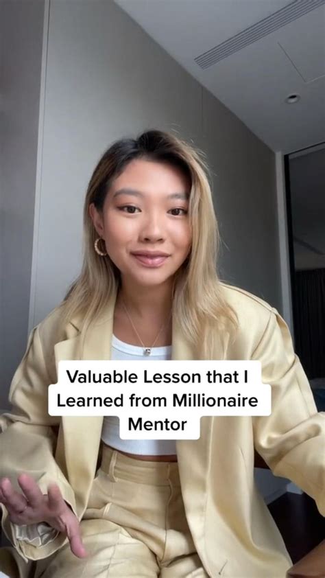 Lesson I Learned From Millionaire Mentor Mentorship Millionaire