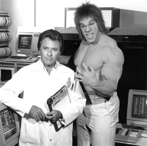 Bill Bixby And Lou Ferrigno In The Incredible Photo 345985649059