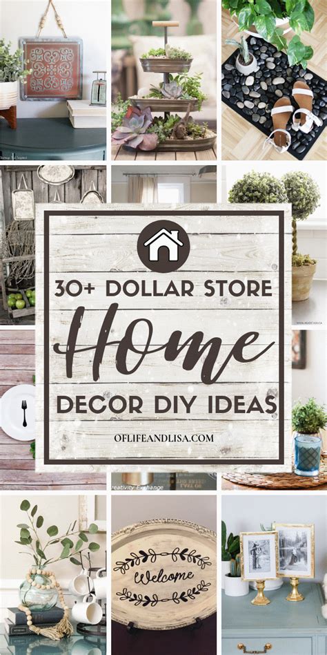30 Diy Dollar Store Decor Ideas Youll Love Diy Farmhouse Decor