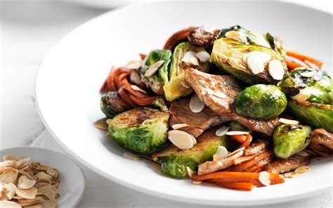 Pork And Brussels Sprouts Stir Fry