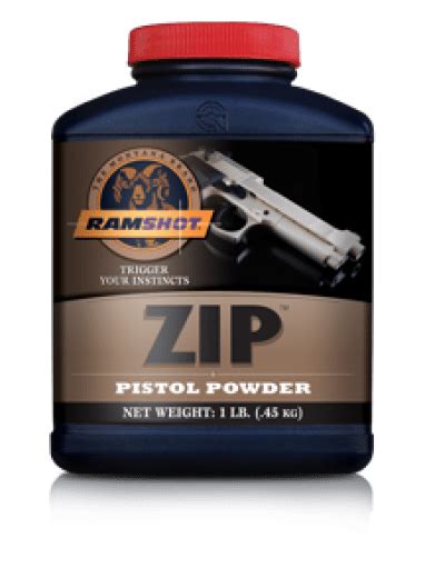 Ramshot Zip Powder Load Data