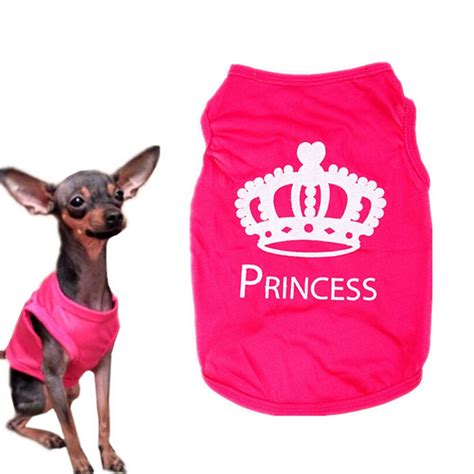 1 Pc Pet Clothes For Small Dog Xs L Fashion Pet Dog Cat Cute Princess T