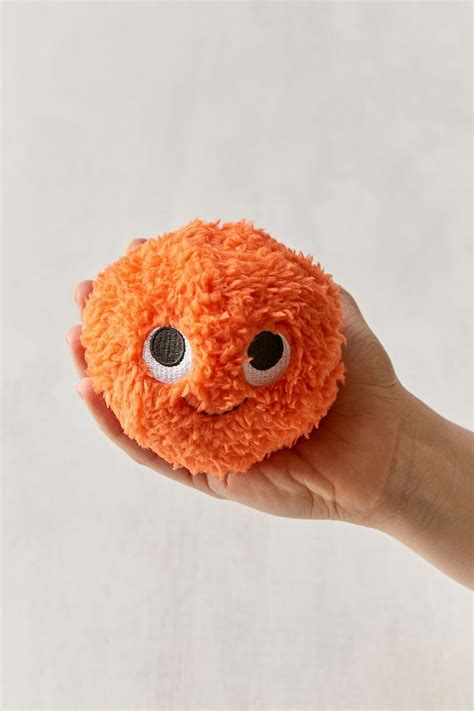 Urban Outfitters Giant Stuffed Cheese Balls Orange One Size Cheese