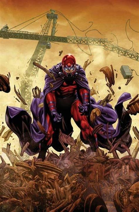 An Image Of A Red Demon In The Middle Of A Pile Of Junk And Debris