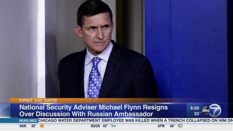 Michael Flynn Resigns As National Security Adviser Abc7 Chicago
